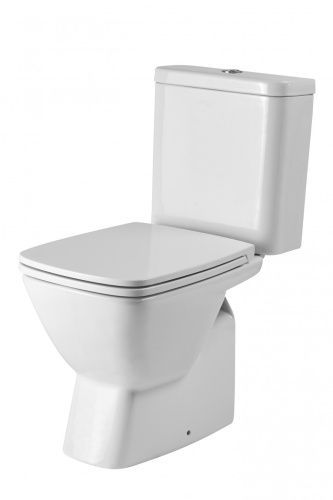 Унитаз-компакт напольный с бачком Santek Нео 1WH302470 белый с сиденьем микролифт душевой смыв