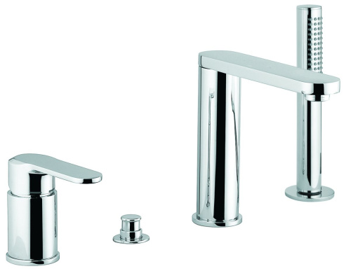 Смесители Emmevi Nefer 77120/CR на борт ванны хром