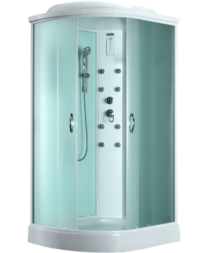 Душевая кабина Timo Eco TE-0702R 120х80 асимметричная с крышей ориентация правая