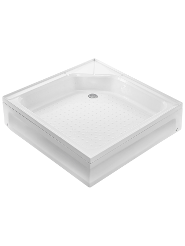 Душевой поддон WEMOR 100/24 S (10000003408) 100х100 акрил белый с каркасом