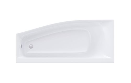 Ванна из литьевго мрамора Astra-Form Скат 01010014 170х75 пристенная асимметричная с ножками