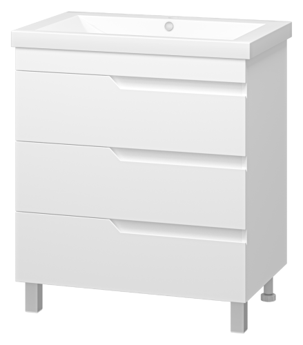 Тумба под раковину Misty Софт П-Соф-01075-0113Я 72х47х71 напольная