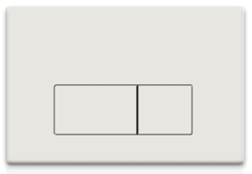 Клавиша смыва механическая CeramaLux BC-014 цвет белый глянцевый