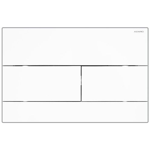 Клавиша смыва механическая Azario AZ-013.0 цвет белый глянцевый