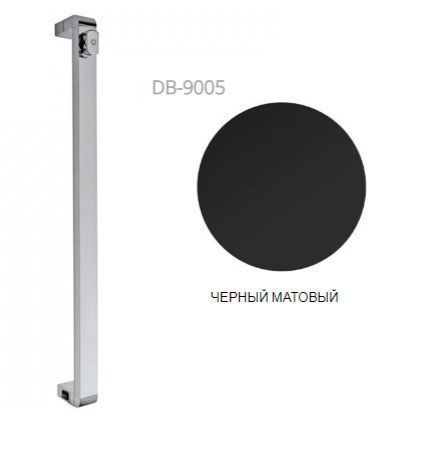 Полотенцесушитель Margaroli Panorama 686MBB-837 5х84 электрический черный матовый