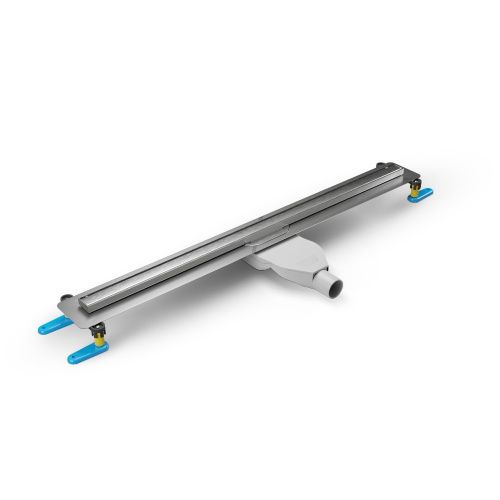 Душевой лоток New Trendy CHROME BRUSHED OL-0089 напольный