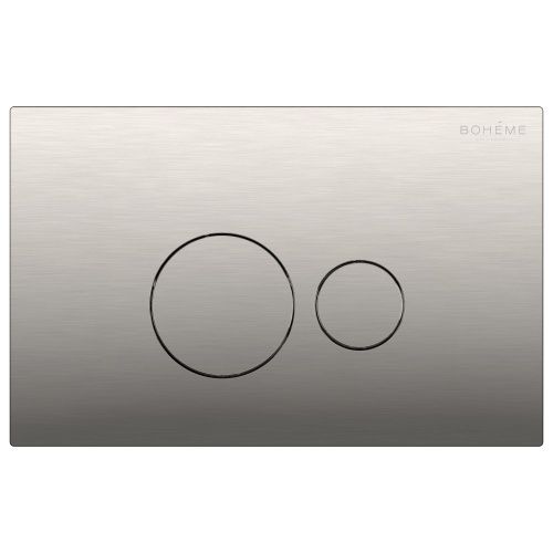 Клавиша смыва механическая Boheme 668-NB цвет никель брашированный