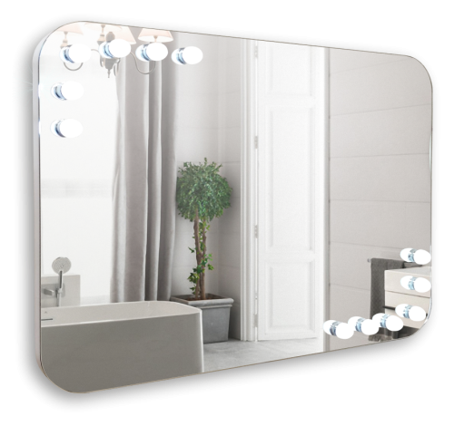 Зеркало в ванную Azario LED-00002506 92х69