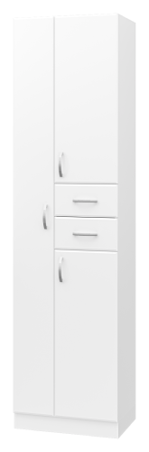 Шкаф-пенал Misty Пеналы Э-05050-011 50х34х190 напольный цвет белый