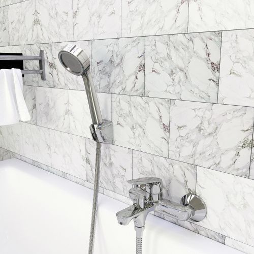 Смеситель для ванны Tokito TAKASE TOK-TAK-1014 настенный хром