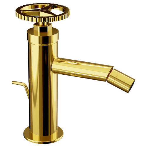 Смеситель Remer Chrono CH20DO на биде золото глянцевое