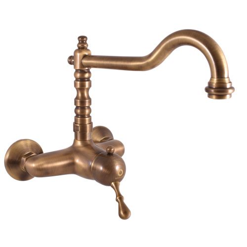 Смеситель для кухни RavSlezak LABE L402.5/28SM настенный бронза