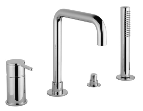 Смесители Emmevi Filobrass 85120/NEO на борт ванны черный матовый