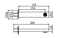 Душевой комплект AQG Bold 19BOLEC32105 настенный - фото 4