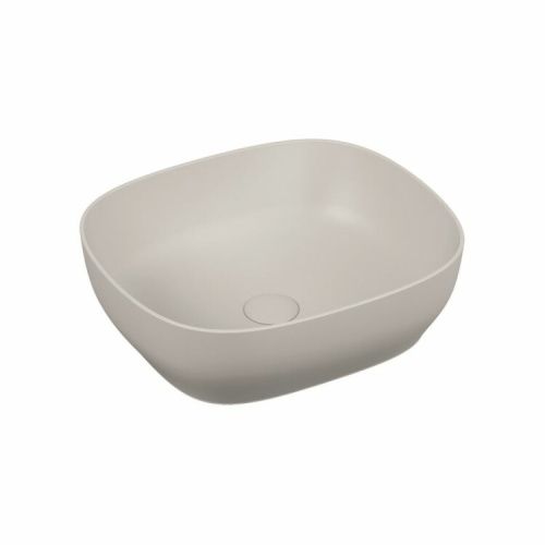 Раковина керамическая Vitra Outline 5994B403-0016 50х40 накладная цвет белый без отверстий под смеситель