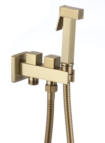 Гигиенический душ со смесителем Savol S-FXQ011C золото матовое