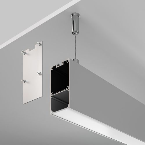 Алюминиевый профиль накладной Maytoni Led Strip ALM-3566-S-2M