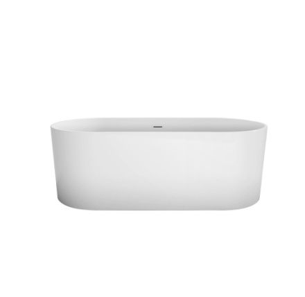 Ванна акриловая BelBagno BB705-1800-800 180х80 отдельностоящая овальная с ножками