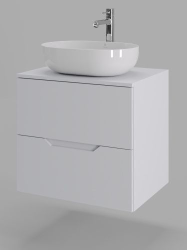 Тумба с раковиной Orange Line Li-60TuwMDF+B05-480W 61х46х70