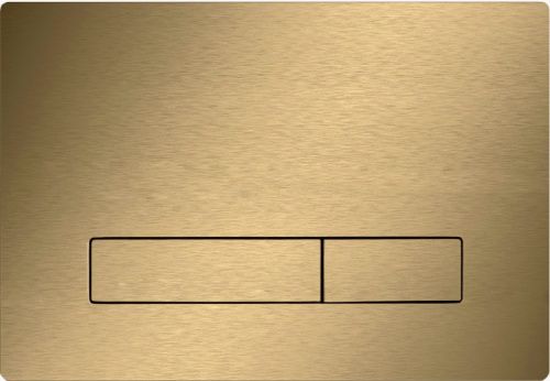 Клавиша смыва механическая KK POL Vitrum Metal SLim 350/PSM/008-00-00 цвет шампань