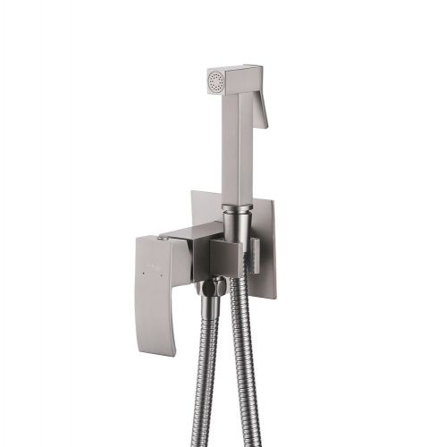 Гигиенический душ со смесителем ABBER Wasserfall AF8625SP сатин