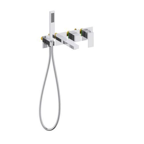 Смеситель для ванны и душа Timo Selene 2014/00YSM встраиваемый в стену хром