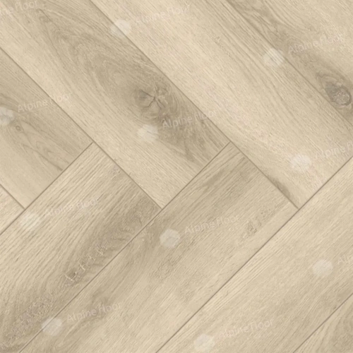 Ламинат Alpine Floor Herringbone 12 Pro New LF106-08 Дуб Орлеан толщина 1.2 см 34 класс 606х101