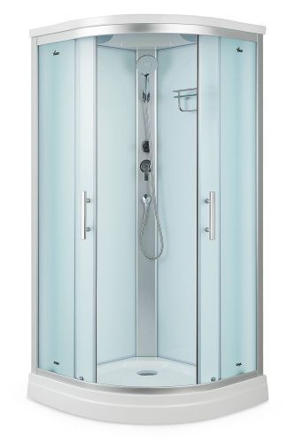 Душевая кабина Timo Standart T-6609PDS 90х90 четверть круга с крышей ориентация универсальная