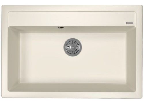 Кухонная мойка Florentina Липси 770 20.440.E0770.201 77х51 цвет белый поверхность матовая