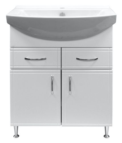Тумба с раковиной Loranto Best (Стиль) CS00050933 65х43х85 напольная цвет белый