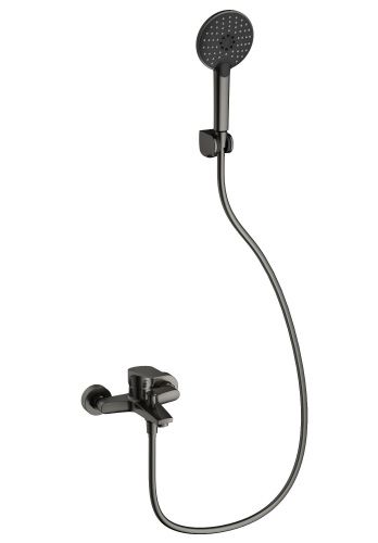 Смеситель для ванны Wonzon & Woghand WW-A30891-BGG настенный графит