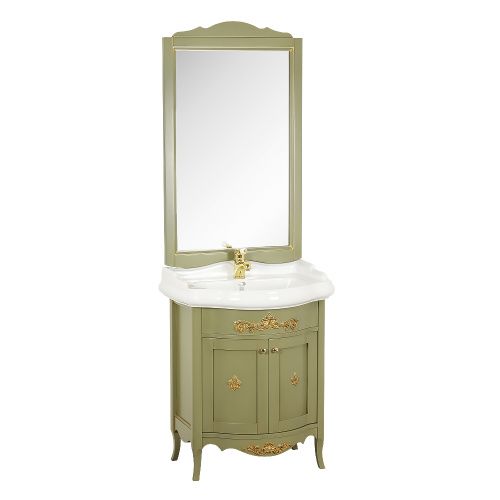 Зеркало в ванную Migliore BELLA 25947 68х113 цвет олива