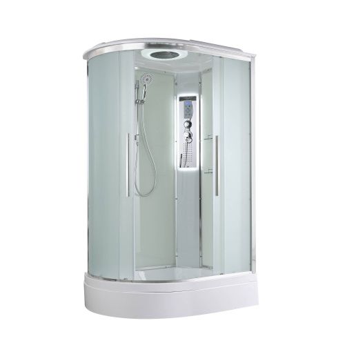 Душевая кабина AvaCan EM EM3912RLED 120х90 асимметричная с крышей ориентация правая