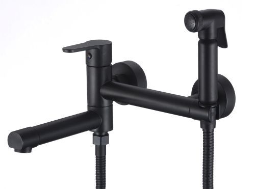 Смеситель Savol S-FXQ010H настенный черный