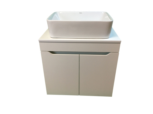 Тумба с раковиной Sintesi STL.W7019_SIN-LVB-APP-401 60х55х50 подвесная цвет белый