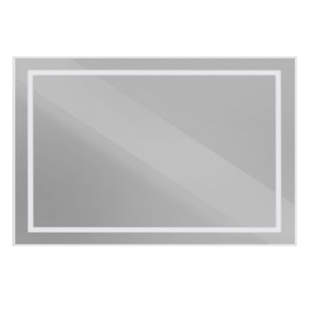 Зеркало в ванную BelBagno Kraft SPC-KRAFT-1200-800-SENS-AL 120х80 цвет серый