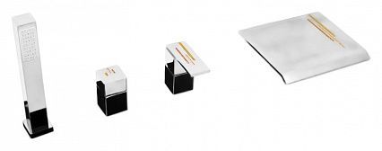 Смеситель RavSlezak ROYAL ROYAL1074.5P на борт ванны хром