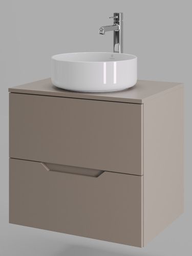 Тумба с раковиной Orange Line Li-60TuLMDF+B09-360W 61х46х68