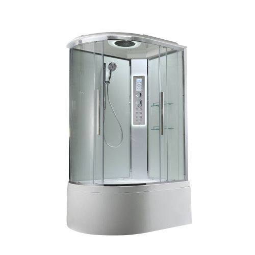 Душевая кабина AvaCan EM EM5811RLEDT 110х80 асимметричная с крышей ориентация правая