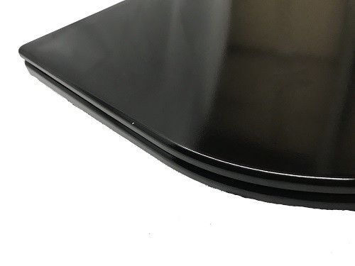 Унитаз подвесной CeramaLux 5178-18 черный с сиденьем микролифт безободковый каскадный смыв - фото 5