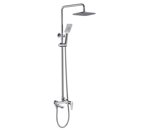 Душевая стойка Bravat ARDEN F6351385CP-A1-RUS настенная цвет хром