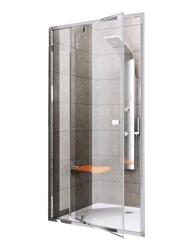 Душевая дверь Ravak Pivot 90G70U00Z1 90x190 стекло прозрачное профиль сатин