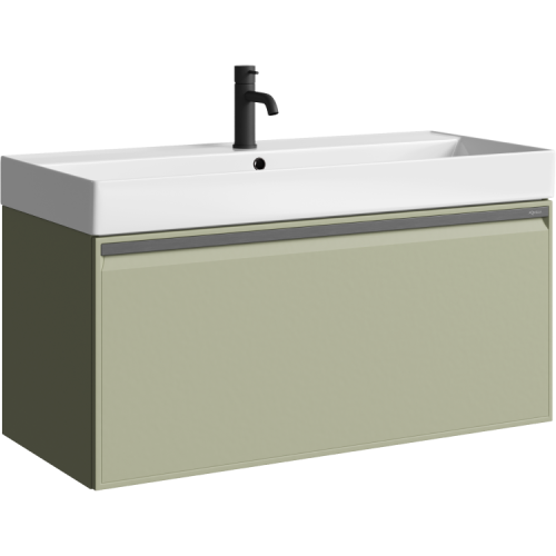 Тумба под раковину Aqwella Y PUR0110SH 99х44х44 подвесная