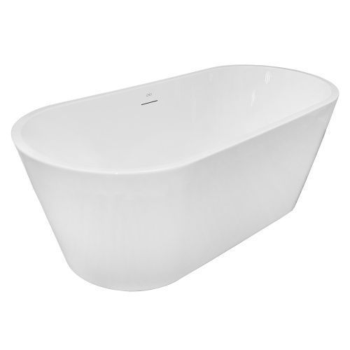 Ванна акриловая Creo Ceramique BA0025S 170х75 отдельностоящая овальная с ножками