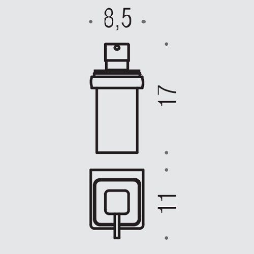 Дозатор Colombo Lulu B9321.HPS-VAN - фото 2