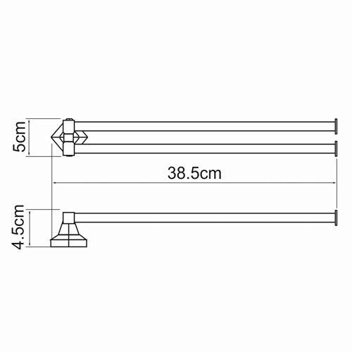 Полотенцедержатель WasserKRAFT 1131 - фото 4