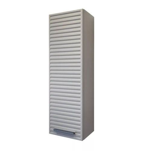 Шкаф-пенал Comforty Касабланка 00-00005896CF 25х18х80 подвесной цвет серый шелк