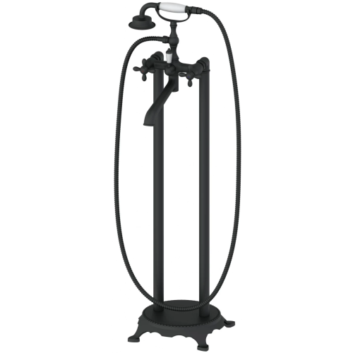 Смеситель Wonzon & Woghand Retro WW-88649020-MB напольный черный