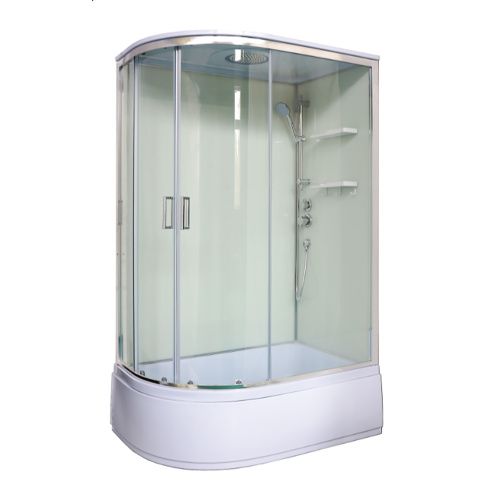 Душевая кабина Loranto NEO CS-22012R 80х80 прямоугольная/асимметричная с крышей ориентация универсальная