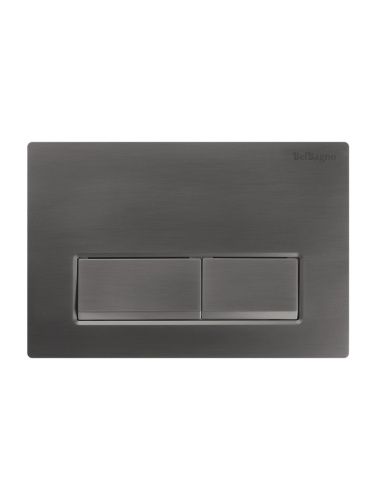 Клавиша смыва механическая BelBagno  BB-15R-GM цвет оружейная сталь